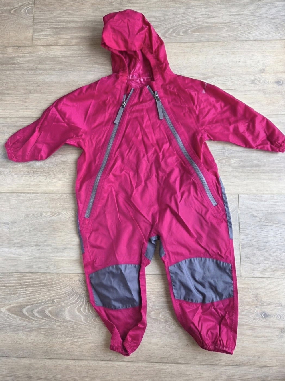 Hooded One-Piece Rain Suit